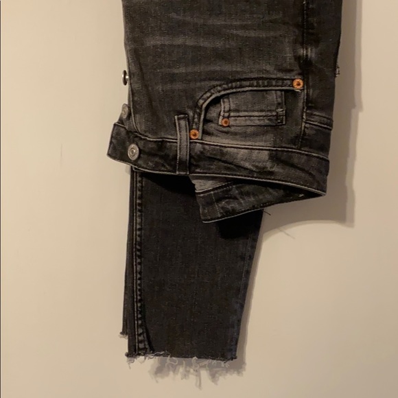 H&M charcoal gray ankle jeans - Picture 3 of 6